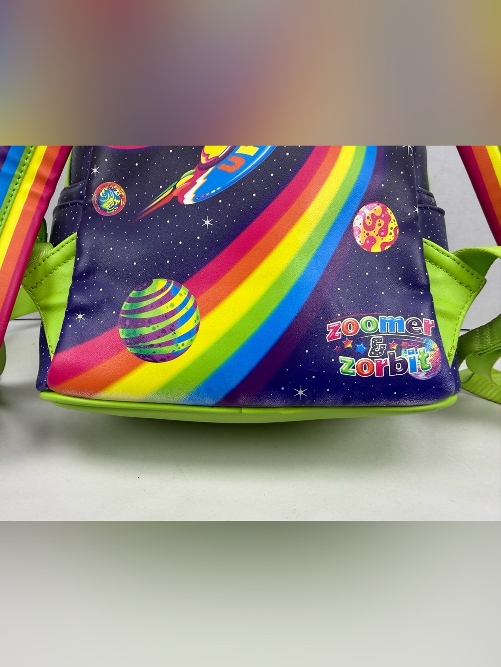 Loungefly Lisa Frank Alien ZOOMER & ZORBITT™
GLOW MINI BACKPACK - Picture 13 of 16